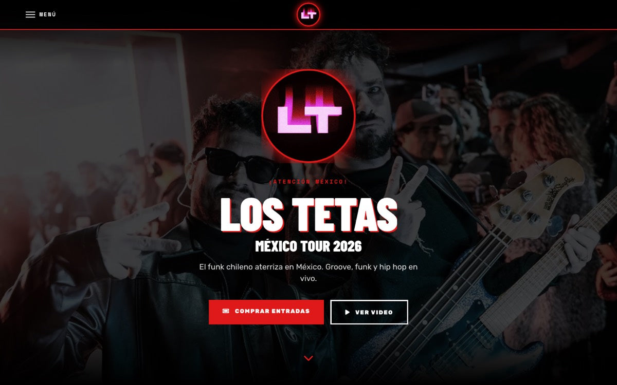 Los Tetas · México Tour 2026